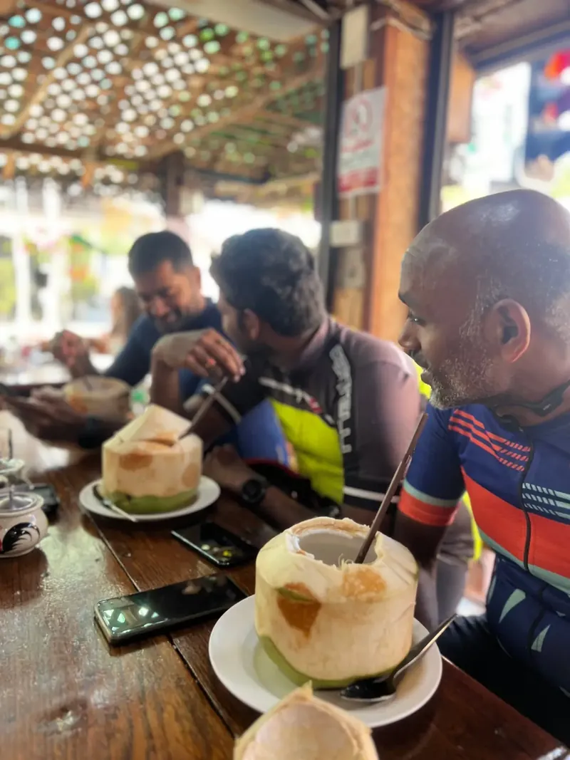 Thai coconuts! They are a meal by themselves :)