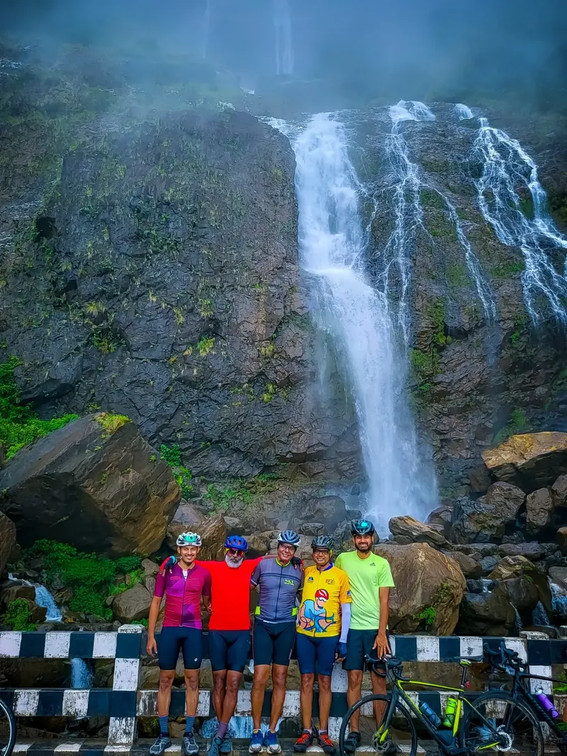 One of the many waterfalls enroute on day 5 of the tour!