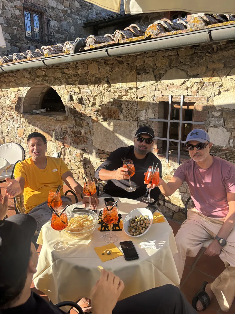 Day 2: aperitivo back in Castellina